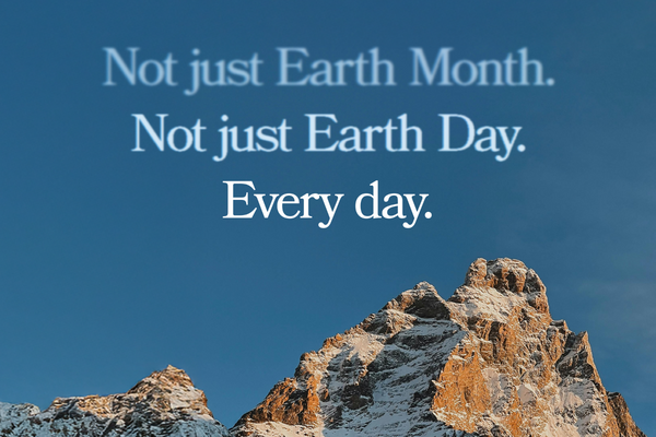 How we celebrate Earth Day, everyday