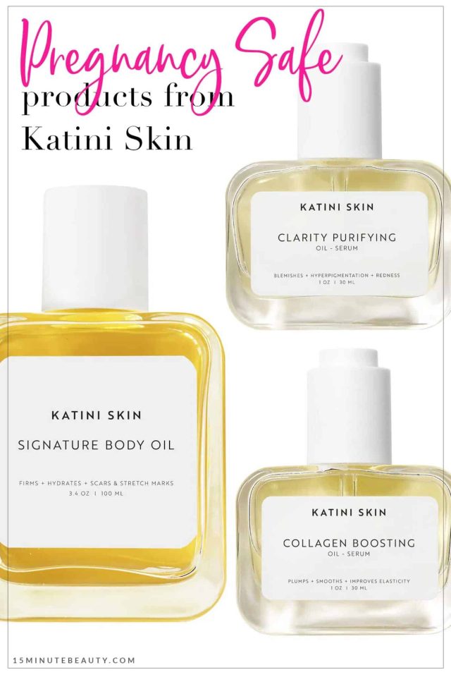 Pregnancy Safe Products from Katini Skin