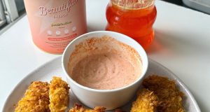 Chicken Tenders with Garlic Sauce