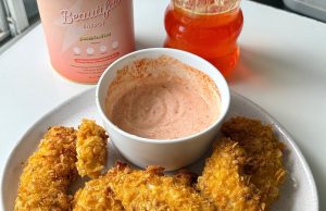 Chicken Tenders with Garlic Sauce